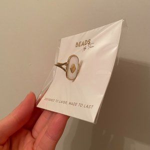 Beads By Tara - Jordan Ring (mother of pearl)